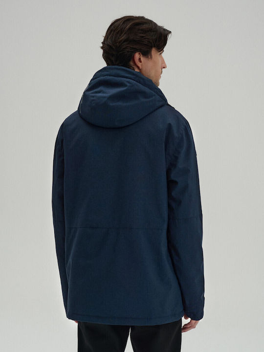 Winter Jacke Marineblau