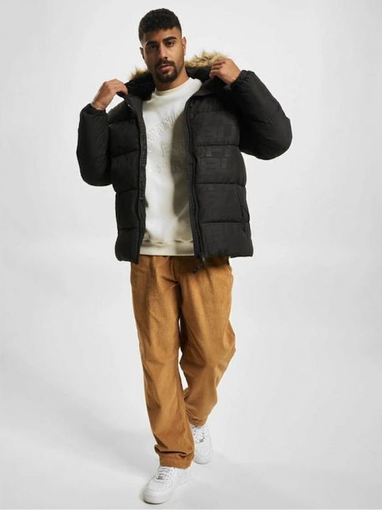 Winter Jacke Puffer Schwarz