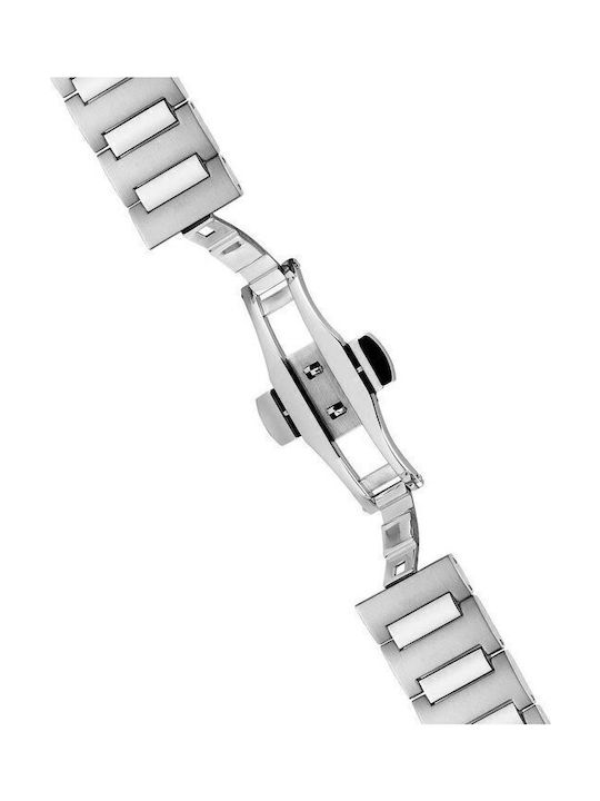 Ingersoll Men's Watch 42mm Automatic with Silver Metal Bracelet