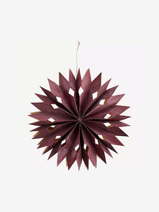 Madam Stoltz Plastic Illuminated Christmas Decorative Hanging Star 15pcs