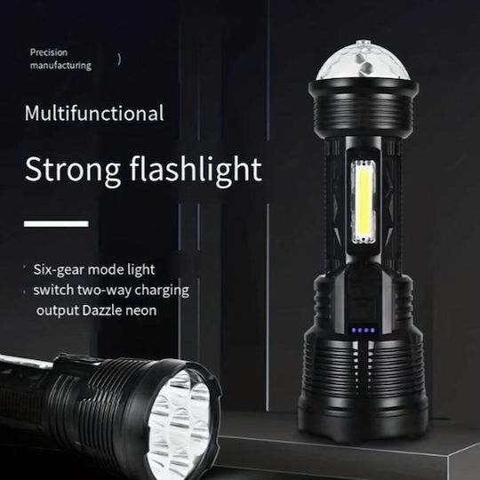 Factory Επαναφορτιζόμενος Φακός LED IPX4