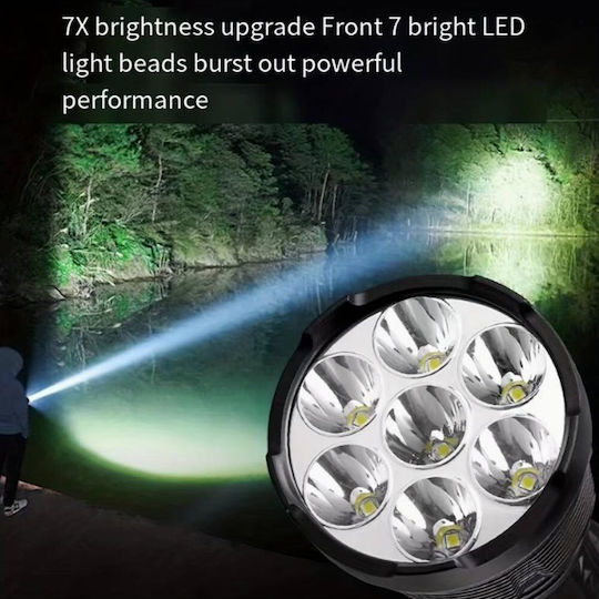 Factory Επαναφορτιζόμενος Φακός LED IPX4