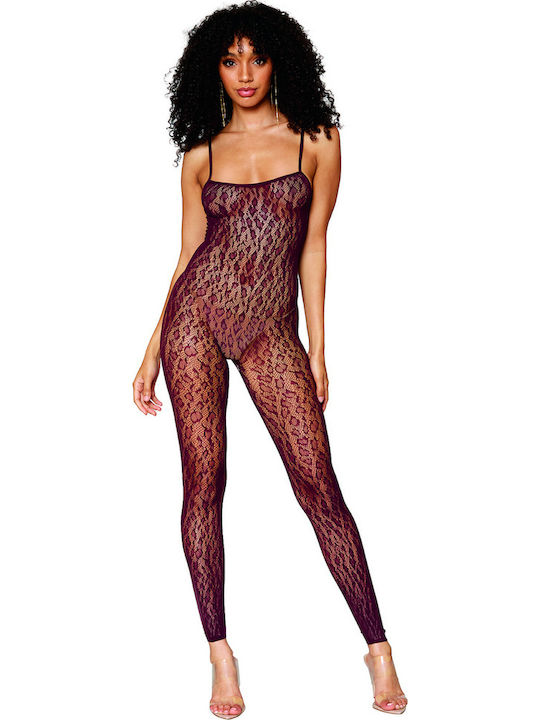 Dreamgirl Dreamgirl Mesh Bodystocking Black