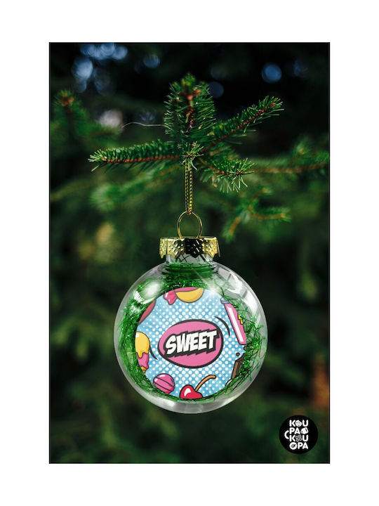 Weihnachtshänger Kugel Ornament Grün