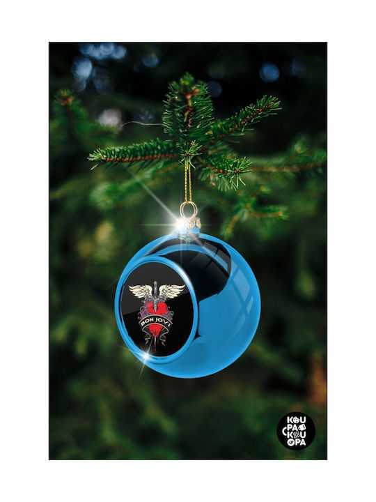 Weihnachtshänger Kugel Ornament Blau