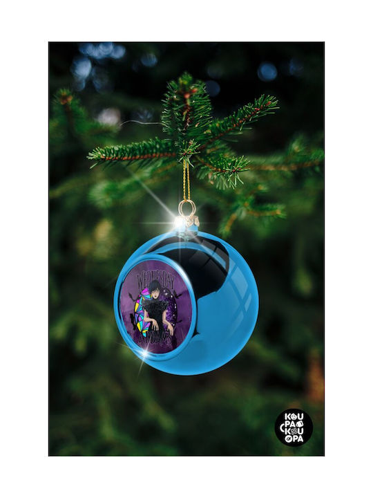 Weihnachtshänger Kugel Ornament Blau