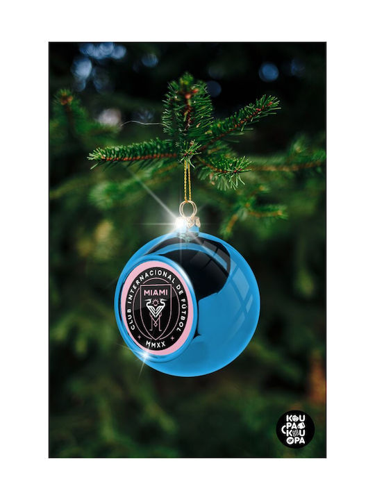 Christmas Ball Ornament Blue