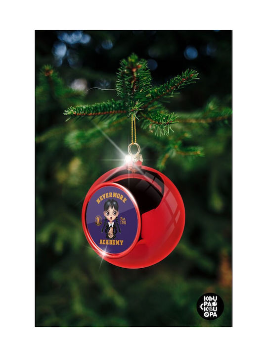 Christmas Ball Ornament Red