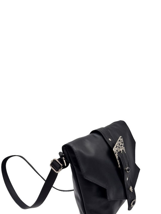 La Vita Leder Damen Tasche Schulter Schwarz