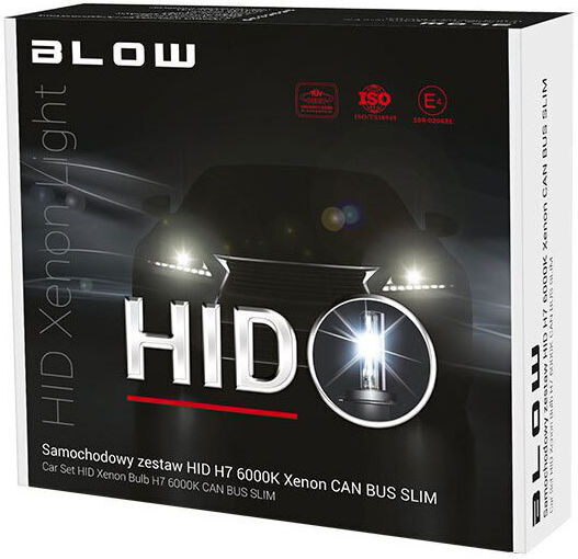 Xenon Set de Iluminare H7 35W 12V 6000K Alb rece
