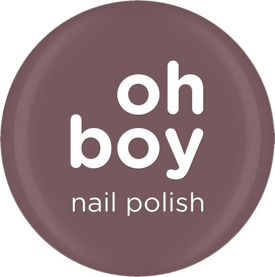 OhBoy Glossy Βερνίκι Νυχιών ΓΚΡΙ ELEPHANT