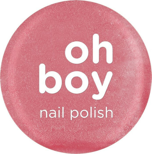 OhBoy Metallic Βερνίκι Νυχιών Φανταστικό Ροζ Μεταλλικό