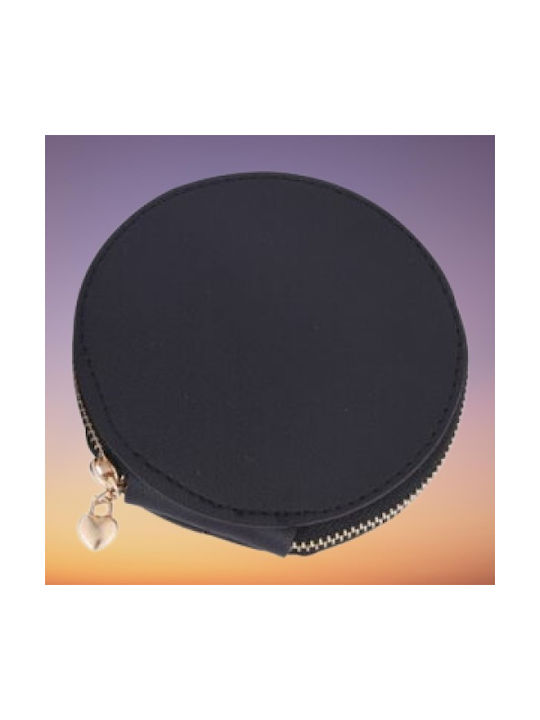 Pearl's Garden Small Women's Wallet Black