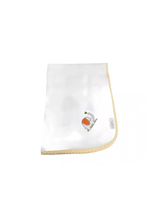 Figlio Bino Wasserdichtes Wickeltuch Yellow Gelb 50x70cm.