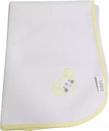 Figlio Bino Wasserdichtes Wickeltuch Yellow Gelb 50x70cm.