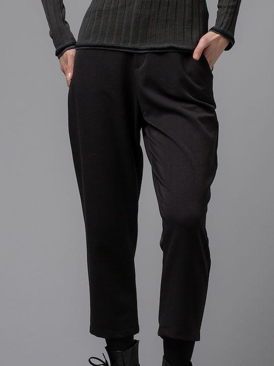 Lotus Eaters Women's Fabric Trousers Black