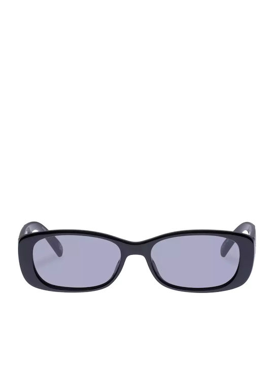 Le Specs Unisex Sonnenbrille mit Schwarz Gestell und Schwarz Linse LSP2202476
