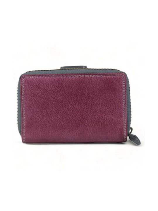 Trip Camel Leather Women's Wallet Purple