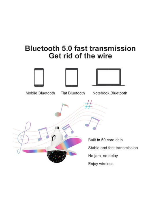 Bluetooth Decorative Lamp bulb LED White