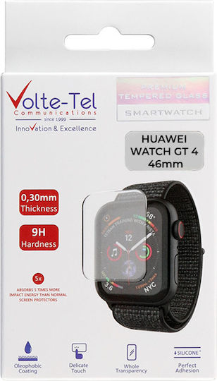 Volte-Tel Tempered Glass pentru Huawei Watch GT 4 46mm - Ceas Huawei GT 4 46mm 1buc 8345982
