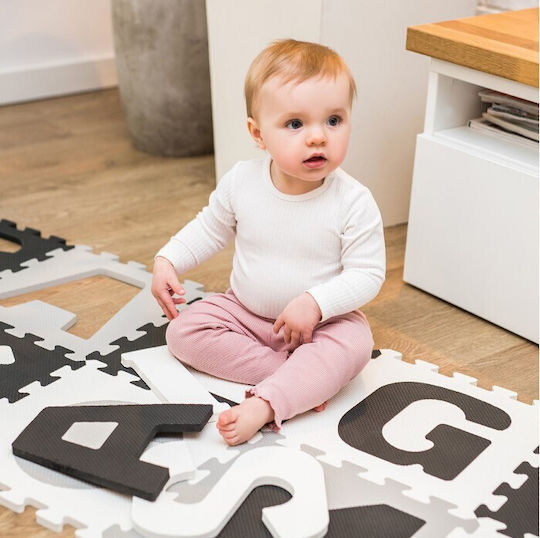 Babyono Puzzle de podea educativ pentru copii 10buc