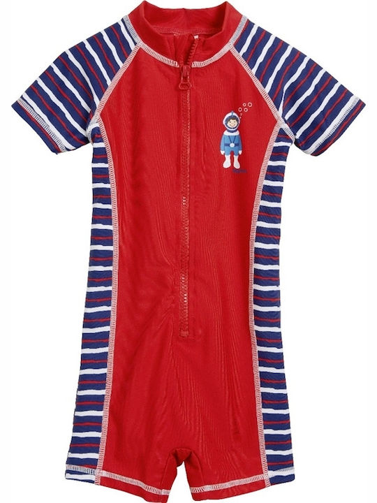 Playshoes Παιδικό Μαγιό Ολόσωμο Κόκκινο Playshoes Παιδικό Μαγιό Ολόσωμο Κόκκινο