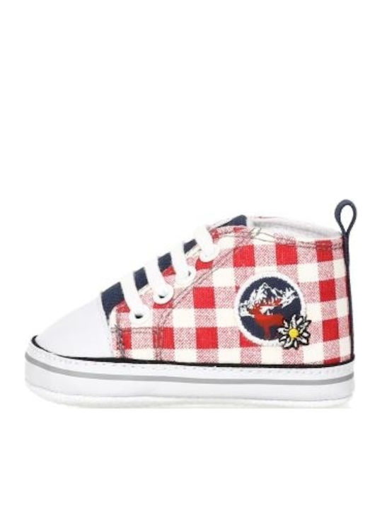 Playshoes Βρεφικά Sneakers Αγκαλιάς Πολύχρωμα
