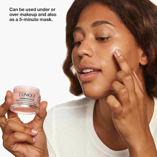 Clinique Moisture Surge 100Η Auto-Replenishing Light Ενυδατική Gel-Κρέμα Προσώπου με Υαλουρονικό Οξύ & Centella Asiatica 15ml