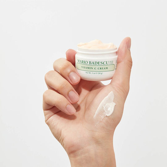 Mario Badescu 24ωρη Κρέμα Προσώπου Ημέρας για Ενυδάτωση, Αντιγήρανση & Λεύκανση με Βιταμίνη C 28ml