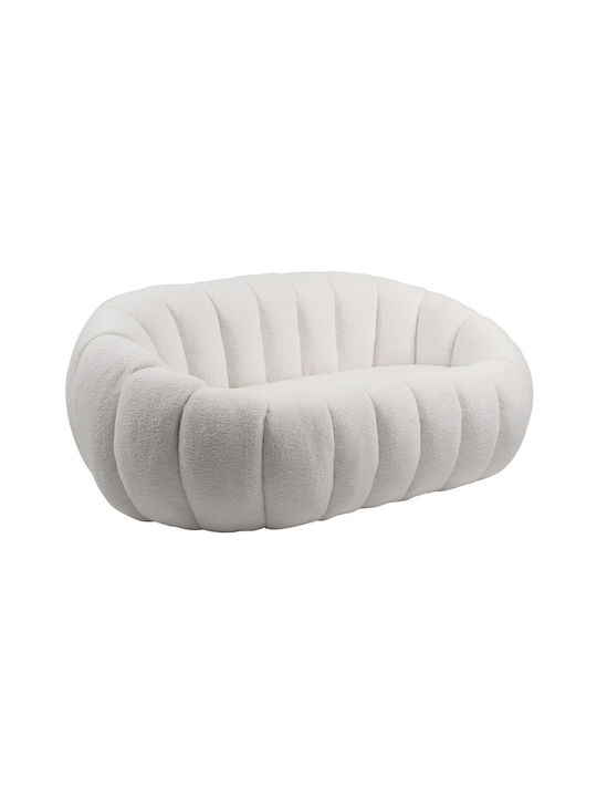 Woodwell Beverly Doppelsitzer Sofa Weiß 148x82x62cm E7161,1