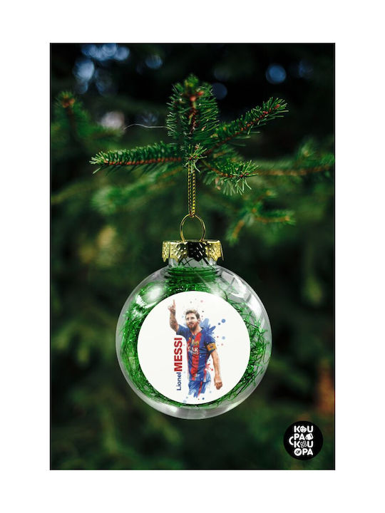 Weihnachtshänger Kugel Ornament Durchsichtig 8cm