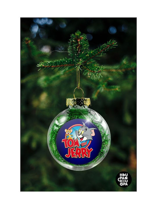 Christmas Ball Ornament Transparent 8cm