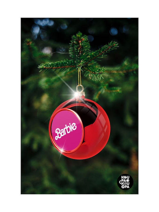 Christmas Ball Ornament Red