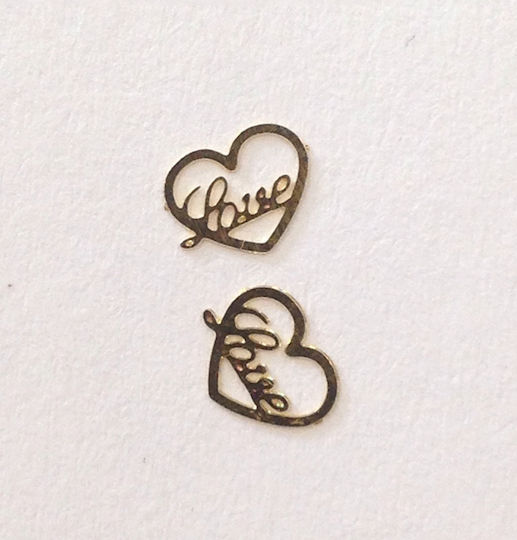 AGC Metallic for Nails Golden Shields 1pcs