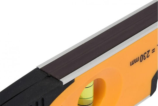 Vorel 16301 Kunststoff Wasserwaage Magnetisch mit 3 Augen