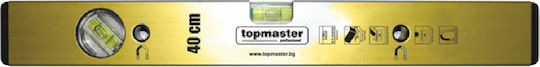 Topmaster 100cm Nivel de spirit Din aluminiu Magnetic 100buc