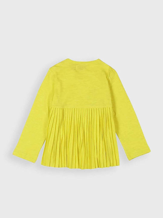 Boboli Kids Blouse Long Sleeve Yellow