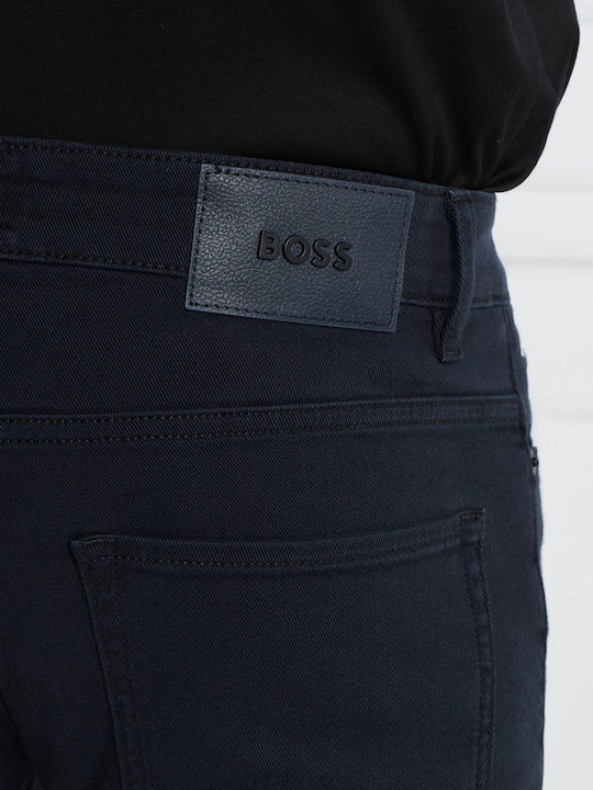 Hugo Boss Delaware Men's Jeans Pants Dark Blue