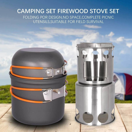 Σετ Μαγειρέματος για Camping 0.6lt