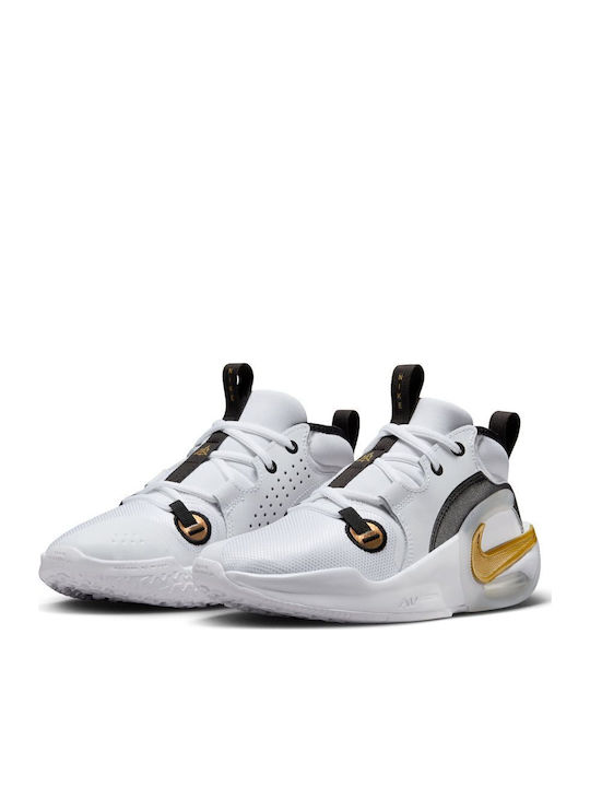 AIR ZOOM CROSSOVER 2 Kids Sports Shoes Basketball with Laces White