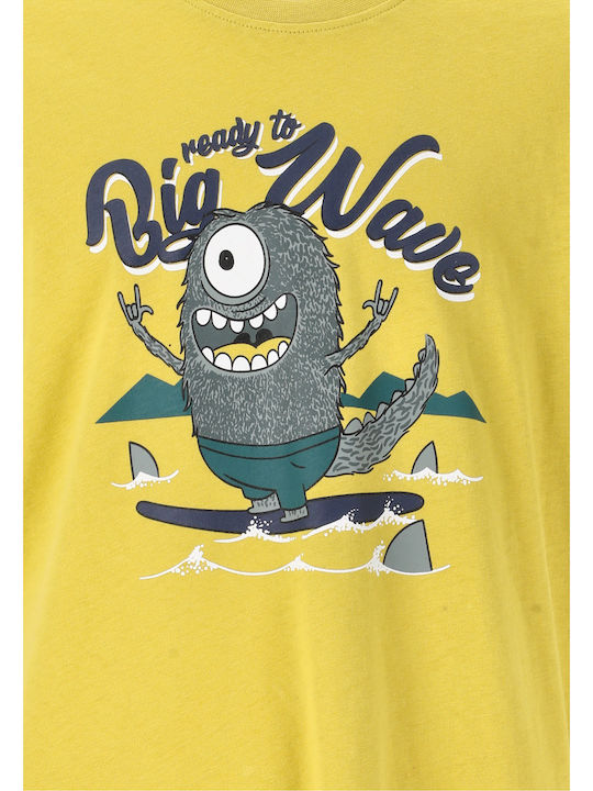 Kids' T-shirt Cress Green - 3134