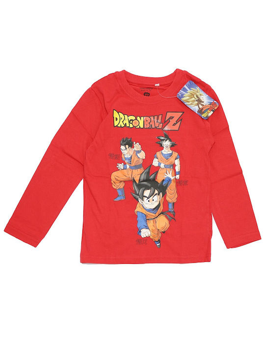 Toei Animation Kids Pajamas Cotton Red