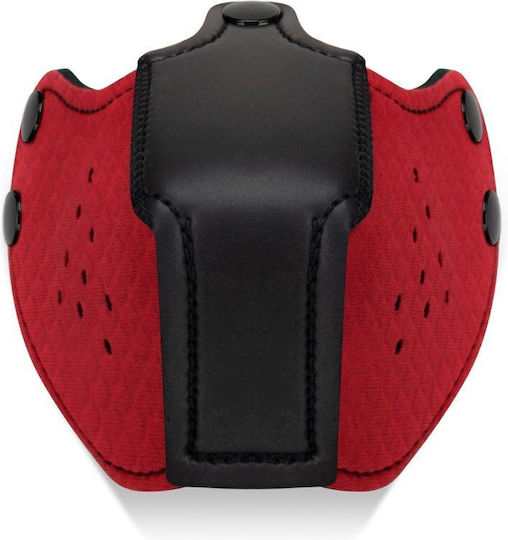 Prowler BDSM Maske in Rot Farbe