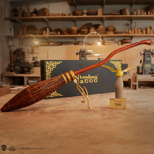 Cinereplicas Хари Потър Harry Potter Nimbus 2000 Реплика с Дължина 86 см в Мащаб 1:2