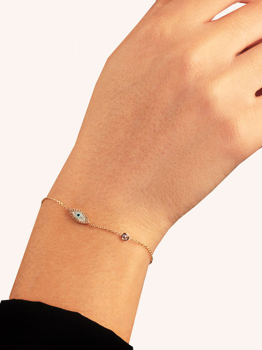 Women's 9k gold bracelet Eye Mono