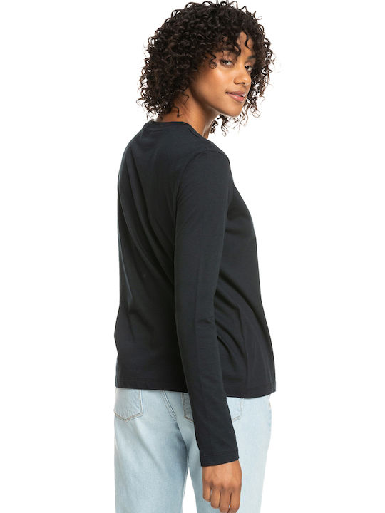 Roxy Women's Blouse Long Sleeve Anthracite