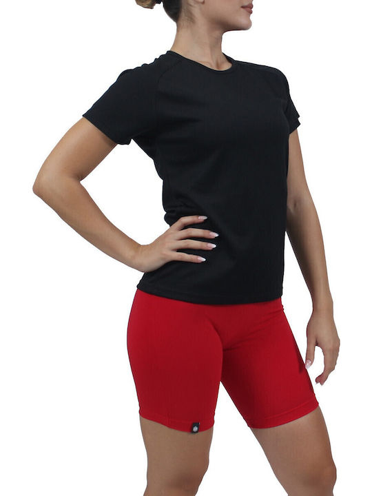 Γυναικεία Αθλητική Μπλούζα Κοντομάνικη Dri-Fit Μαύρο