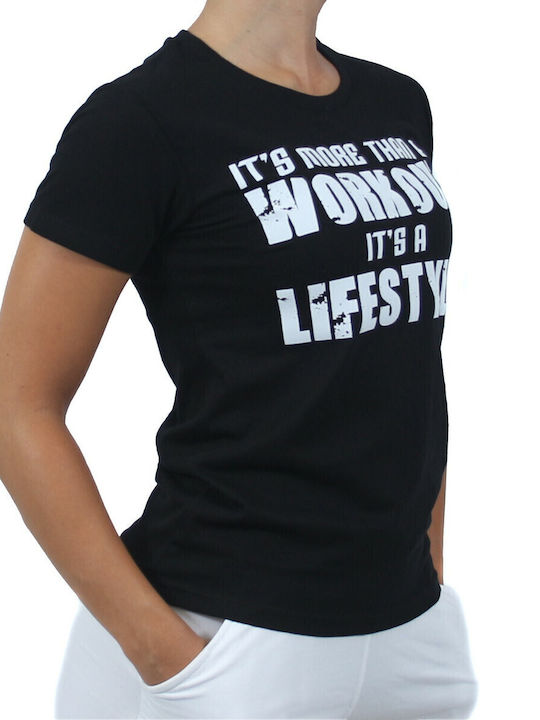 Γυναικείο T-shirt Μαύρο