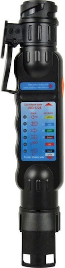 Carpoint Set 3 pieces Trailer Socket Tester with 7-13 pin 12V