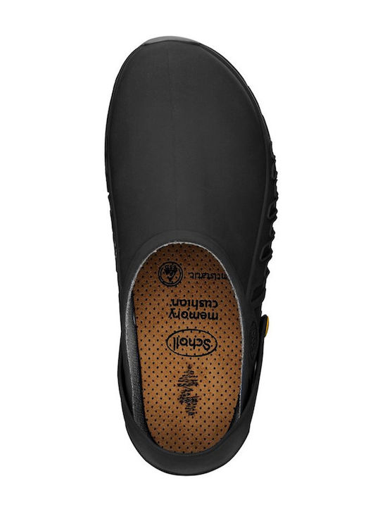 Scholl Ανατομικά Σαμπό Μαύρα